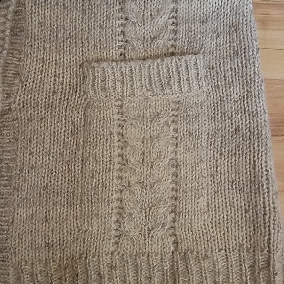 Vintage 80s Le Roy Long  Eclectic Grandpa Nordic   Preppy Sweater Mohair Blend M - Picture 4 of 11